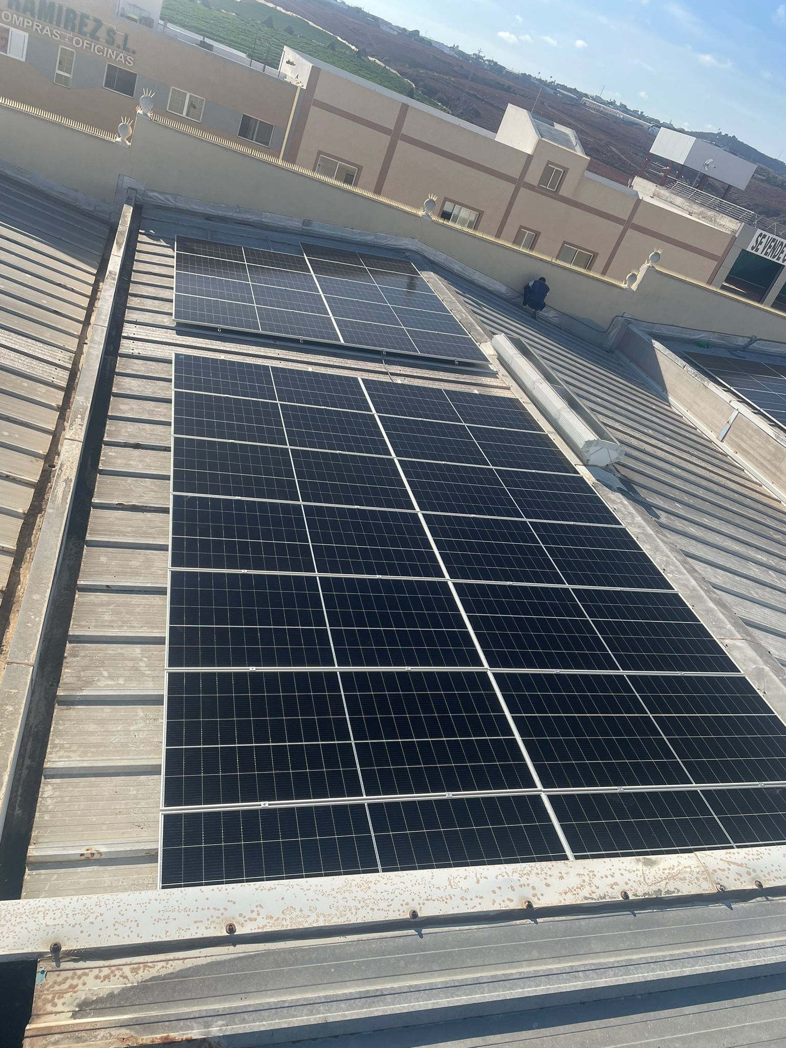 Instalacion de Autoconsumo de 40Kwp en Gran canaria